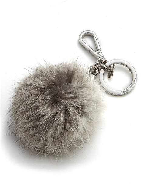 michael kors fur keychain|michael kors keychains for sale.